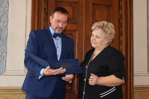 Cenu města za rok 2018 převzala Věnceslava Zimmermannová