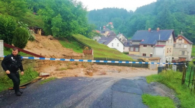 Bleskové povodně v Děčíně: Město řeší škody, začínají opravy