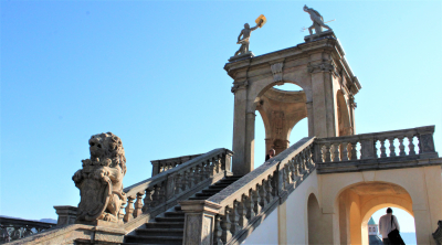 FOTO: Opravený gloriet na zámku se otevřel pro návštěvníky