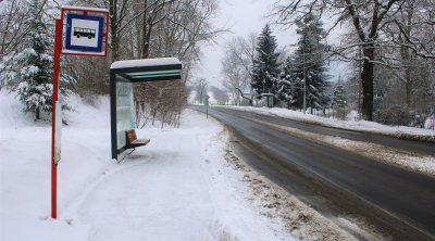 U Libverdy dochází k přesunu autobusových zastávek
