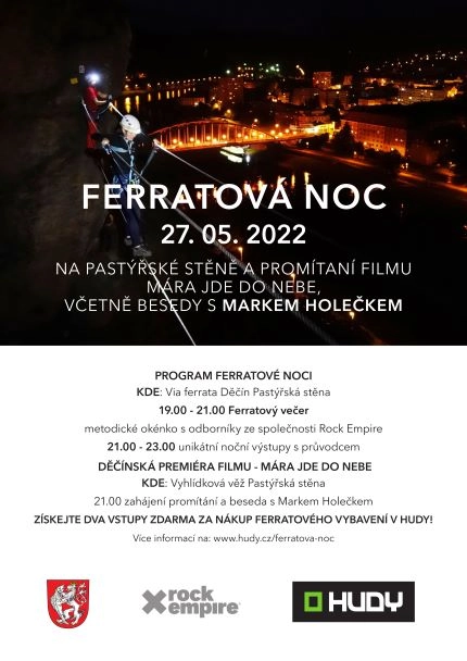 A2 ferrata noc OPRAVA