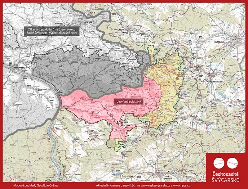 uzavrena oblast NP 800