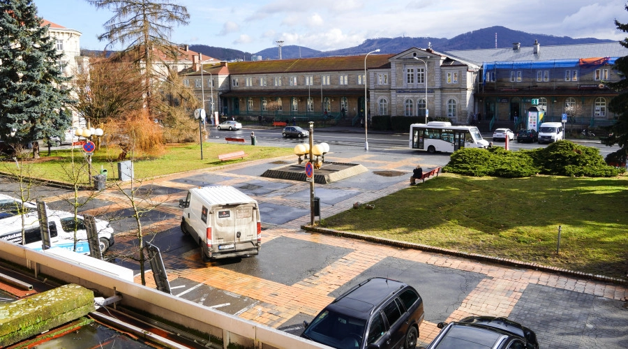 Město chystá opravy prostoru před hlavním vlakovým nádražím