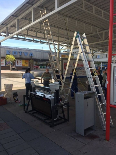 První inteligentní zastávku potkáte na Tyršově ulici