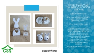 Jarní, velikonoční výstava v Azylovém domě pro muže a matky s dětmi v Děčíně