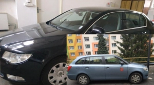 Město prodává dva vozy