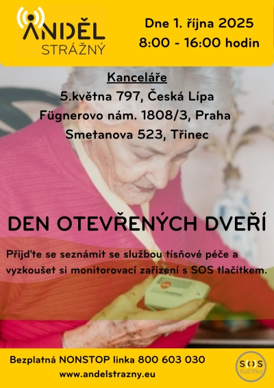 Anděl strážný Vás zve na Den otevřených dveří