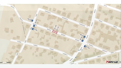 Mendelova ulice je dočasně neprůjezdná