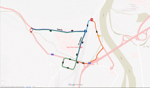AKTUALIZACE: Ovčí můstek je opět otevřený, uzavřela se část Teplické ulice