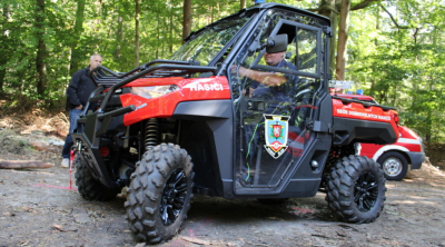 Děčín pořídil dobrovolným hasičům nové terénní auto