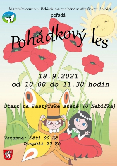 MC Bělásek z.s. pořádá Pohádkový les