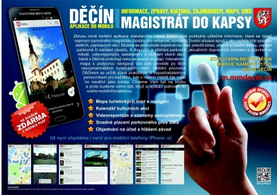 Děčín má novou aplikaci pro mobilní telefony s OS Android a iOS