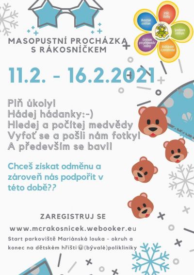 Masopustní procházka s Rákosníčkem