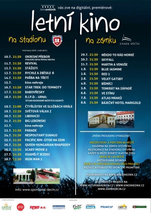 Letní kino v Děčíně