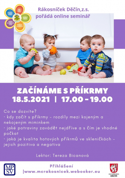Rákosníček Děčín, z.s. - online semináře III.