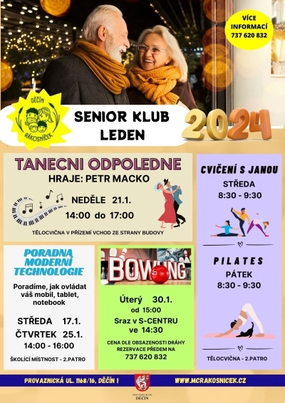 Senior klub Leden