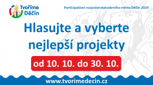 Tvoříme Děčín: Hlasování startuje 10. října, vyberte nejlepší projekty