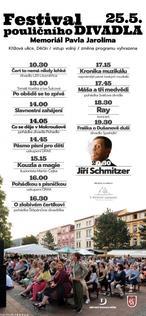 Třetí a poslední víkend městských slavností bude patřit divadlu a zábavě pro celou rodinu