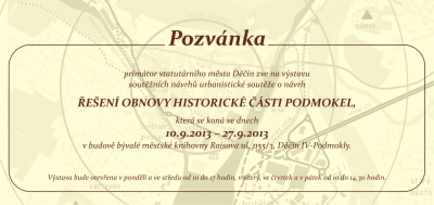 Návrhy architektů na obnovu Podmokel si bude možné prohlédnout v bývalé knihovně