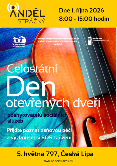 Anděl Strážný Vás zve na Den otevřených dveří