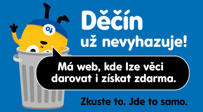 Děčín má nový portál Nevyhazujto.cz. Lidé si mohou vzájemně darovat různé věci