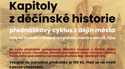 Kapitoly z děčínské historie pokračují třetím ročníkem