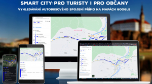 Smart City: Autobusová spojení po městě vyhledáte v Google mapách