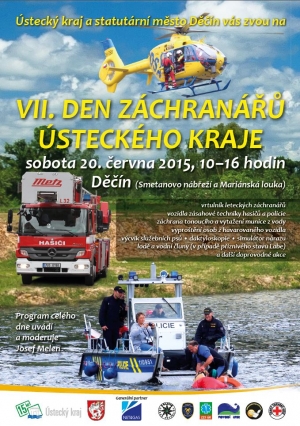 Den záchranářů Ústeckého kraje opět v Děčíně