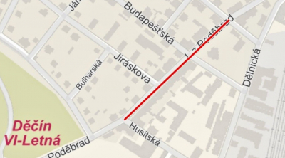 Dochází ke změně parkování v ulici Jiřího z Poděbrad