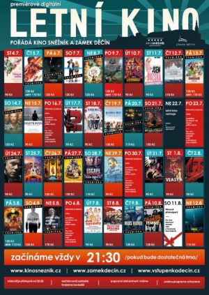 Letní kino na zámku