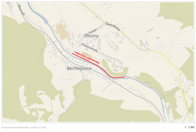 Objížďka na Cyklostezce Ploučnice od 1.7. do 31.12.2020