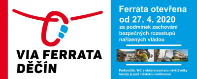 Zoo, knihovna a via ferrata jsou otevřené od pondělí 27. dubna