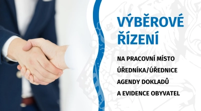 ÚŘEDNÍK/ÚŘEDNICE - AGENDA OBČANSKÝCH PRŮKAZŮ, CESTOVNÍCH DOKLADŮ A EVIDENCE OBYVATEL