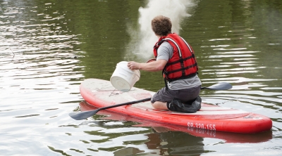 I letos pokračujeme v odstranění organické vrstvy sedimentu v Zámeckém rybníce