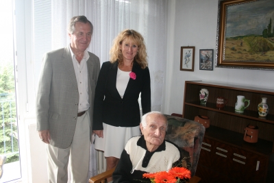 Další náš občan oslavil stovku