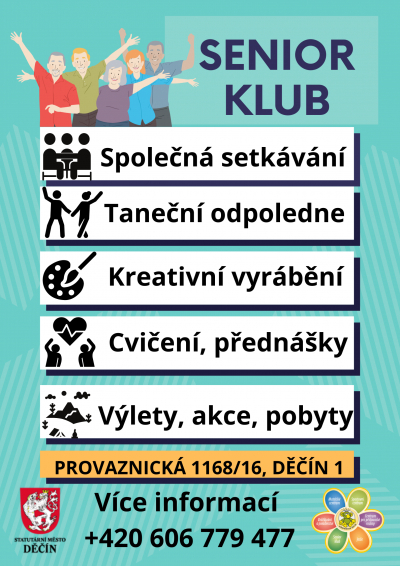 Senior klub - Rákosníček, z.s. - nabídka