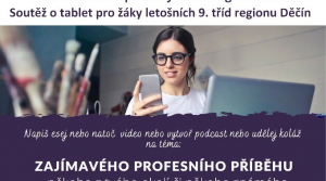 Soutěž o tablet pro deváťáky je prodloužená do konce listopadu