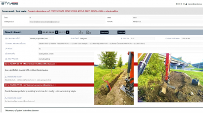 Elektronický stavební deník hlídá stavby v Děčíně již rok