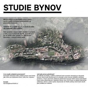 Radnice plánuje opravit bynovské sídliště. Jak bude sídliště v budoucnu vypadat, o tom by měla napovědět územní studie.