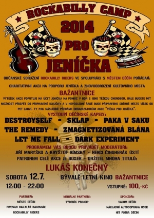 Koncert na Bažantnici pomůže malému Jeníčkovi