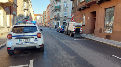 Blokové čištění ve třech lokalitách 23. srpna