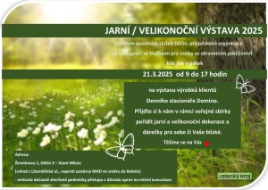 Denní stacionář Domino si pro Vás připravil jarní/velikonoční výstavu