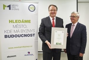 Děčín je Městem pro byznys Ústeckého kraje