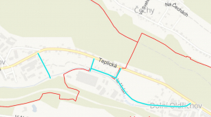 Ulice Na Hranicích bude mít nový vodovod a kanalizaci