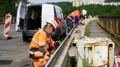 AKTUALIZOVÁNO: Začala stavba nového mostu v Mojžíři, práce ovlivní dopravu